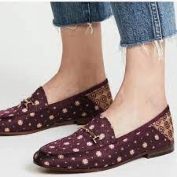 Sam Edelman Loraine Brocade Jacquard Loafers 8 - Picture 1 of 16